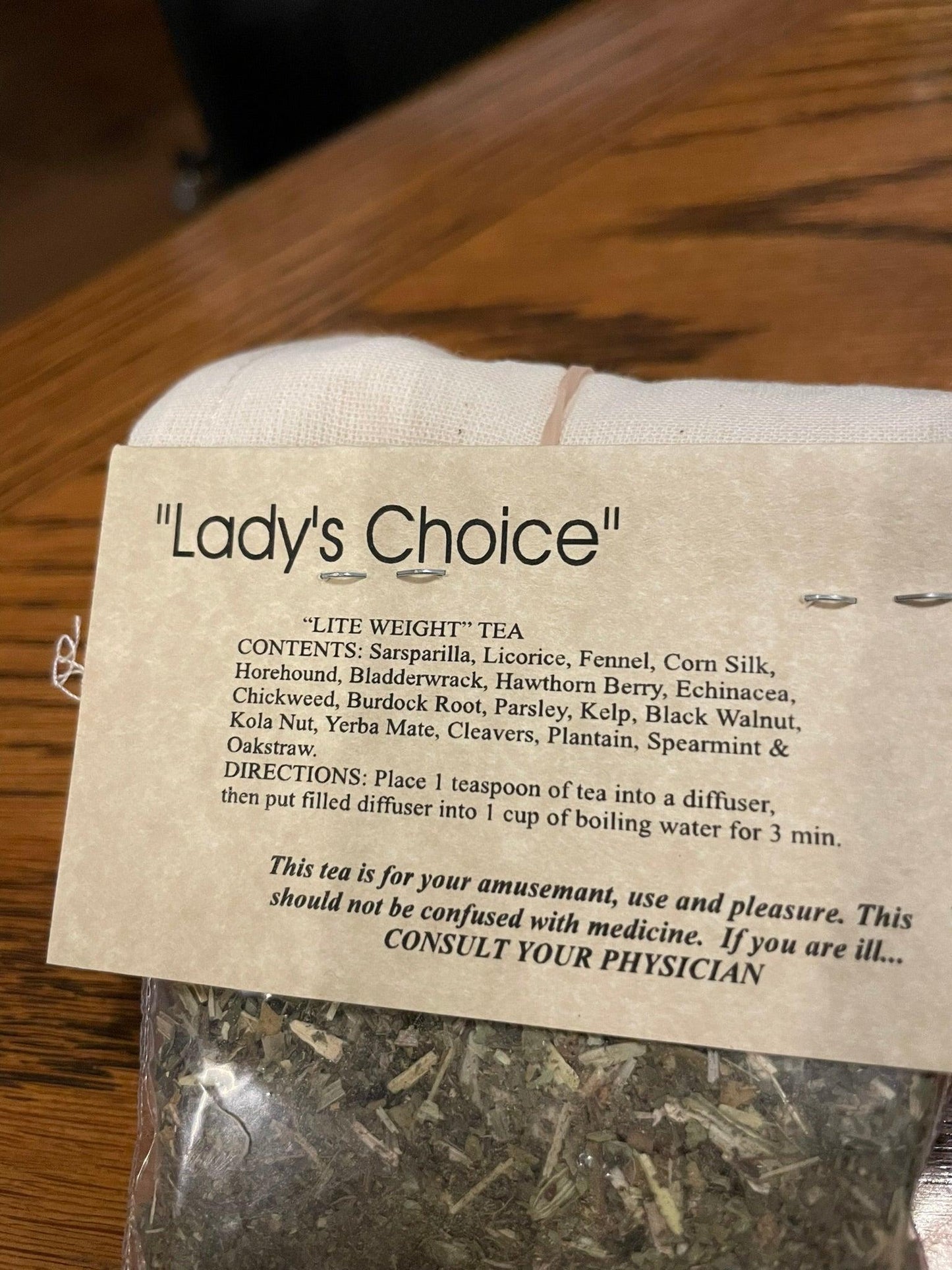 Lite Weight tea (5+ cups)