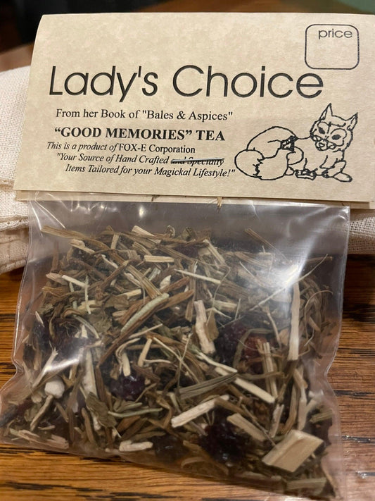 Good Memory tea (5+ cups)