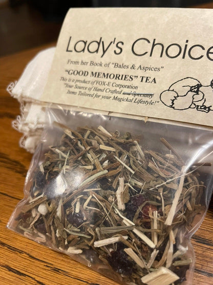 Good Memory tea (5+ cups)